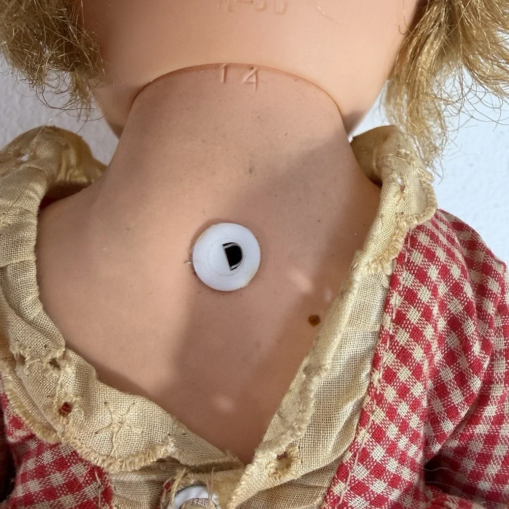 Vtg Horseman N-30 Sleep Eye‎ Walker Doll 1950s Creep Paranormal Vessel Haunted